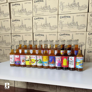 (เลือกได้หลายรส, 2026) Castown Craft Soda น้ำอัดลมคราฟต์โซดา ไม่มีแอลกอฮอล์ คาสทาวน์ 265 มล. (1 ขวด)