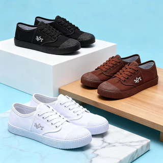 【PAYDAY&โปรแรงสุดปี】รองเท้านักเรียนผู้ชาย ผ้าใบ เบา ไม่อับ ใส่เรียน ใส่ลำลอง มี 3 สีให้เลือก ไซส์ 31–45