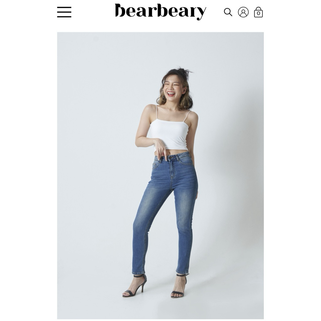 กางเกงยีนส์แบรนด์ bearbeary รุ่น LDA927 size M,L