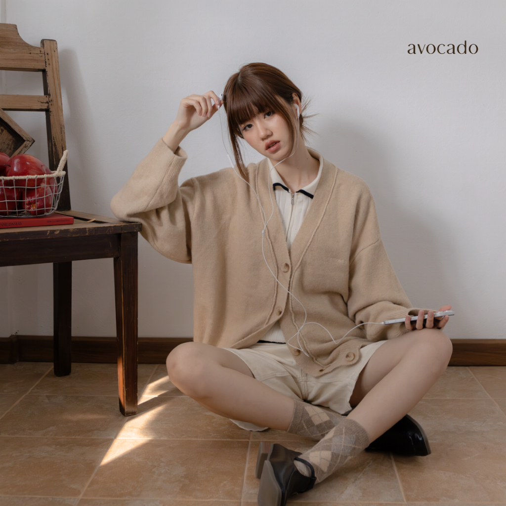 avocado คาร์ดิแกน denver knit cardigan