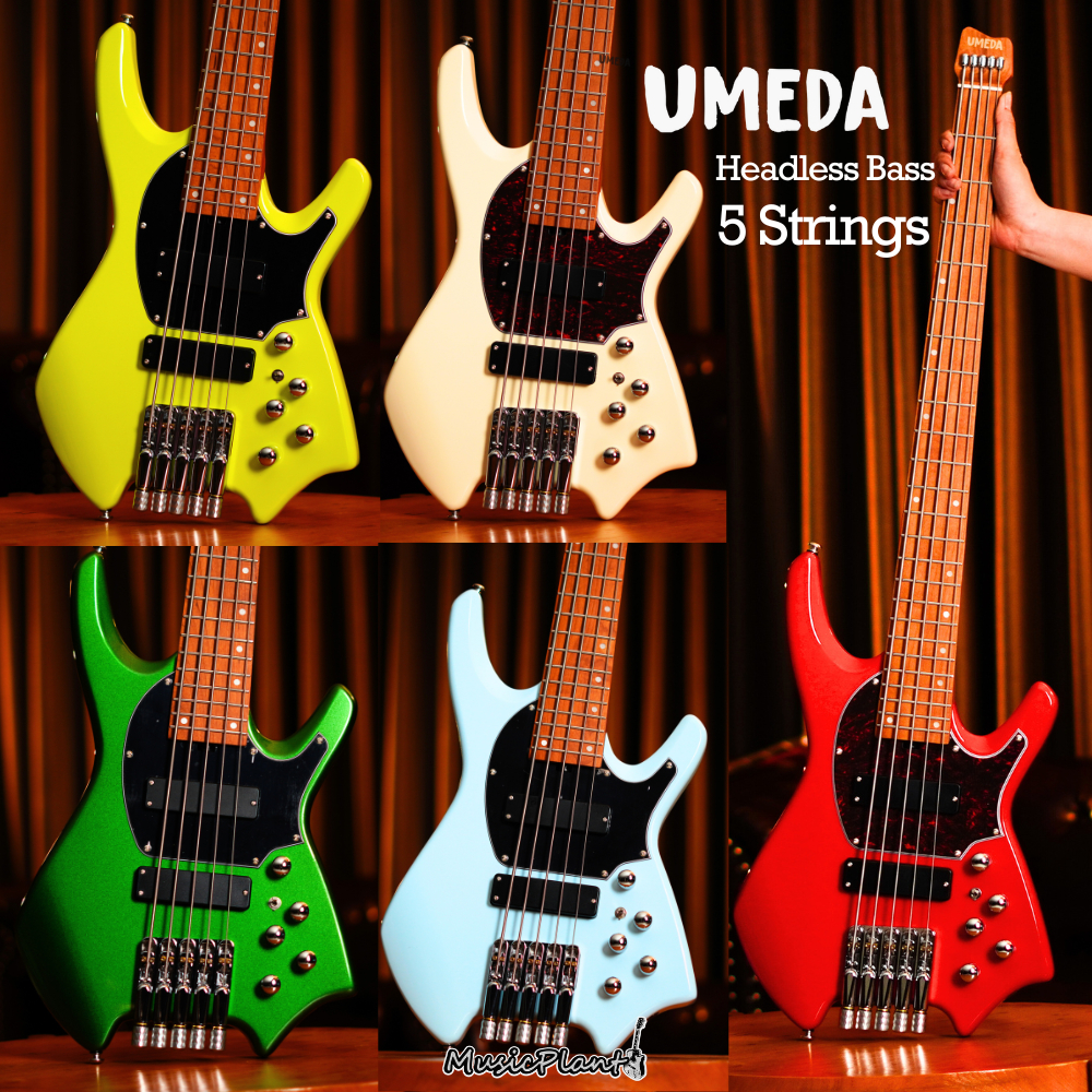 เบสหัวตัด Umeda - Headless Bass 5 Strings (3.6 Kgs)