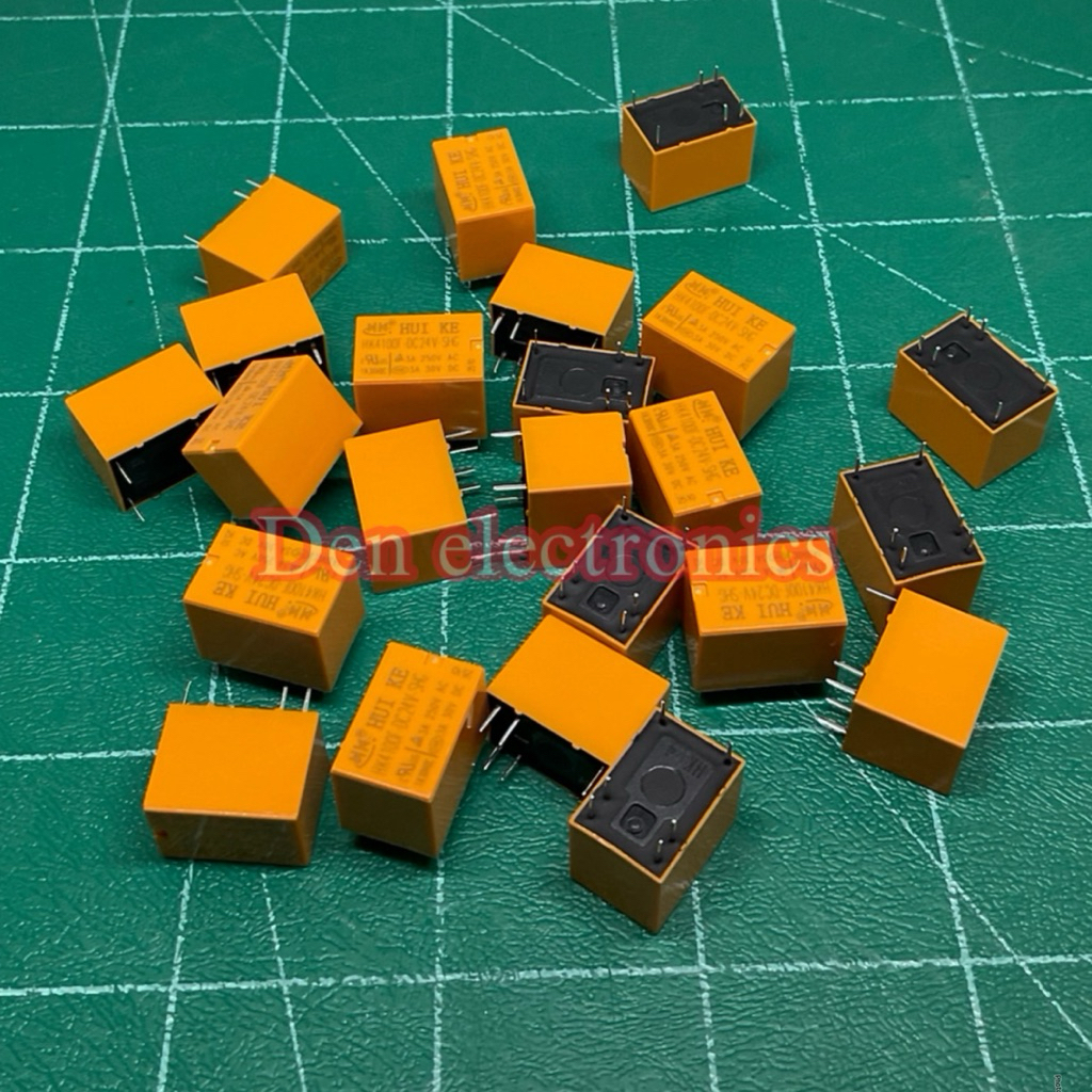 รีเลย์ HKE 6ขา HRS1H-S 3V  5V  6V  9V  12V  24V หน้าคอนแทค 1A