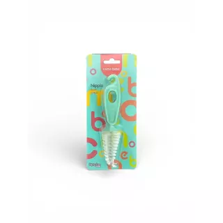 Nipple Brush แปรงล้างจุกนมสำหรับเด็ก หัวไนลอน/หัวฟองน้ำ ใช้งานดี เหมาะสำหรับคุณแม่