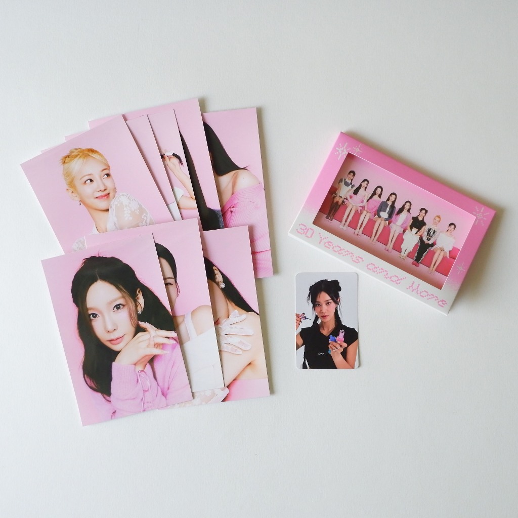 แกะแล้ว ของครบ MD Girls' Generation - [SMTOWN LIVE 2025] GROUP PHOTO SET
