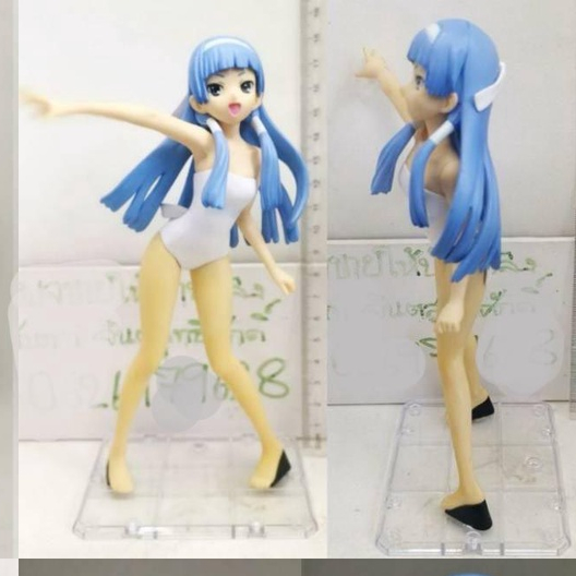 (แท้/มือ2)​⭐SAKI Kinue Atago💙NAGI💙Saki Zenkoku-hen Atago Kinue Figure💙monster strike ฟ้า
