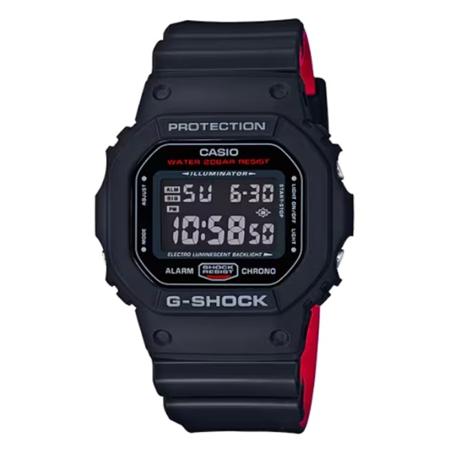 นาฬิกาข้อมือ CASIO G-SHOCK รุ่น DW-5600HR-1DR รับประกันศูนย์ cmg