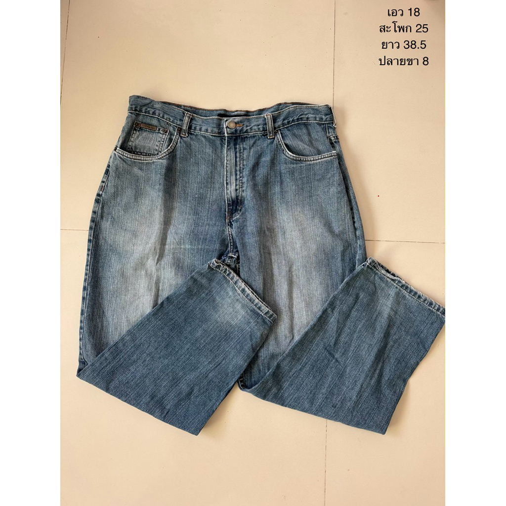กางเกงยีนส์ขายาวมือสอง Calvin Klein Jeans