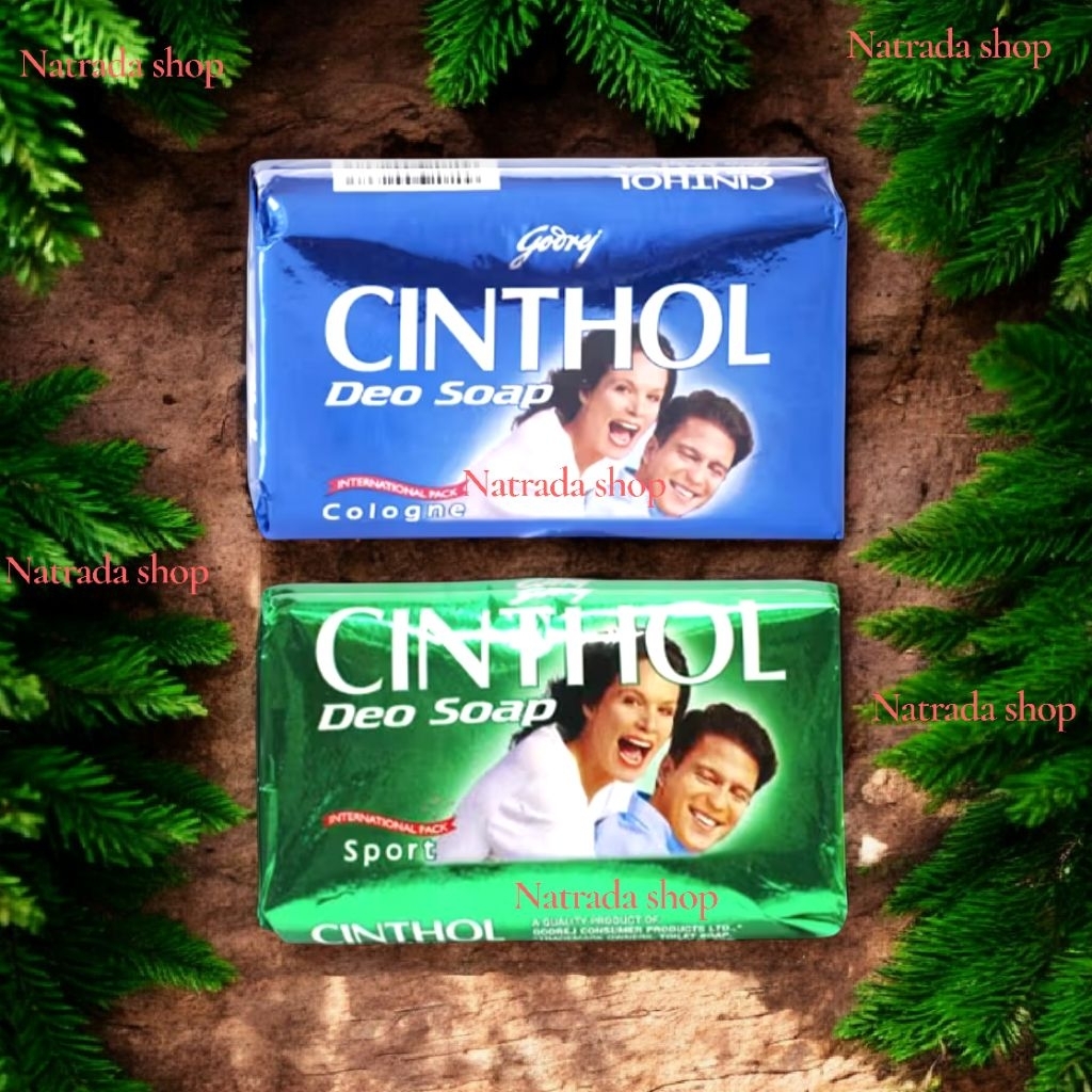 Cinthol Deo Soap ซินทอล สบู่ดีโอ โคโลญจน์ โซพ 125 กรัม