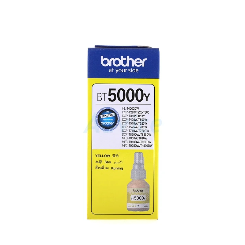 BROTHER หมึกพิมพ์ BT-5000 Y สีเหลือง สำหรับเครื่องพิมพ์ HL-T2000DW, DCP-T720DW, MFC-T800DW, MFC-T950