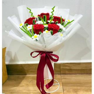 ช่อดอกไม้ ลวดกำมะยี่ จัดช่อดอกไม้💐
