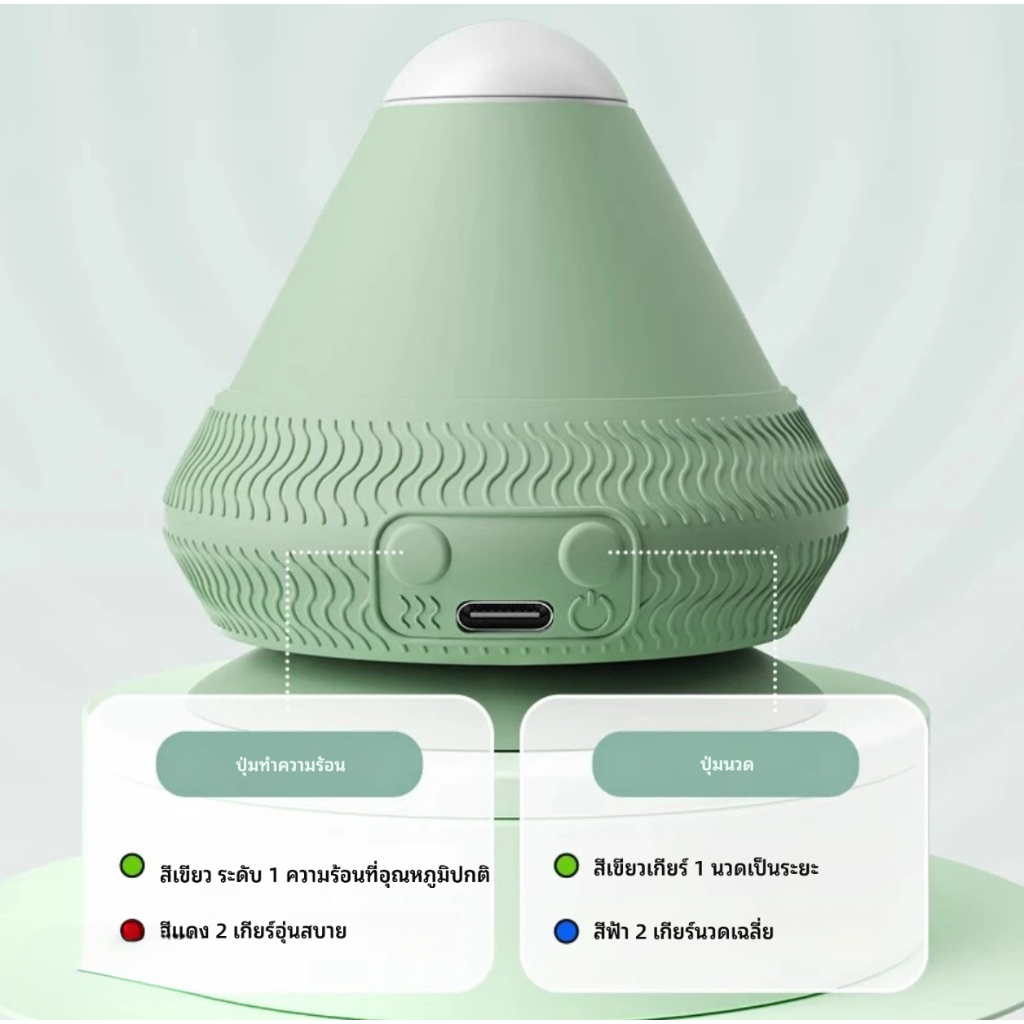 J&Q ลูกบอลนวดไฟฟ้า ฮอกกี้ นวดกล้ามเนื้อลึก บรรเทาอาการปวดกล้ามเนื้อ โยคะ พิลาทิส ออกกำลังกาย - รูปที่ 3