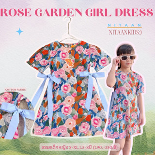 NITAANKIDS :) ROSE GARDEN GIRL 🌹 DRESSเดรสโบว์ข้างรุ่นนี้ขาย…