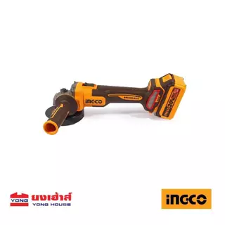 INGCO เครื่องเจียร์ไร้สาย 20 โวลต์ 4 นิ้ว รุ่น CAGLI261021 (900W) ครบชุด