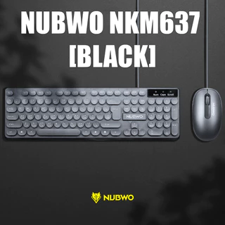 คีย์บอร์ดพร้อมเมาส์ Nubwo NKM-628 NKM-637 NKM-646 Keyboard & Mouse Combo คีย์บอร์ด เมาส์ ชุดคีย์บอร์ดเมาส์ ประกัน 1 ปี