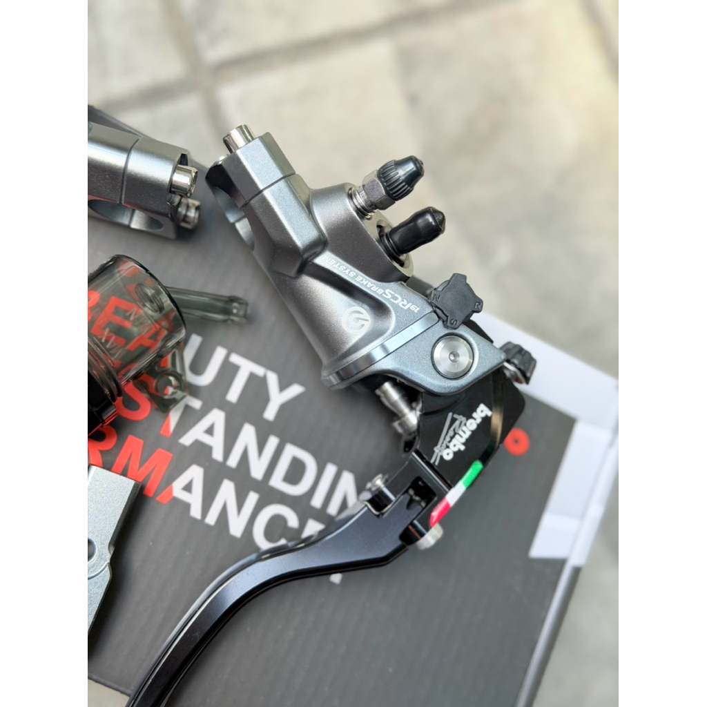 ปั้มบนอิตาลี่ Rcs Racing Power ปั้มขวา+ครัชสาย สำหรับมิเตอร์ไซร้ทุกรุ่น (พร้อม อุปกรณ์)🔥