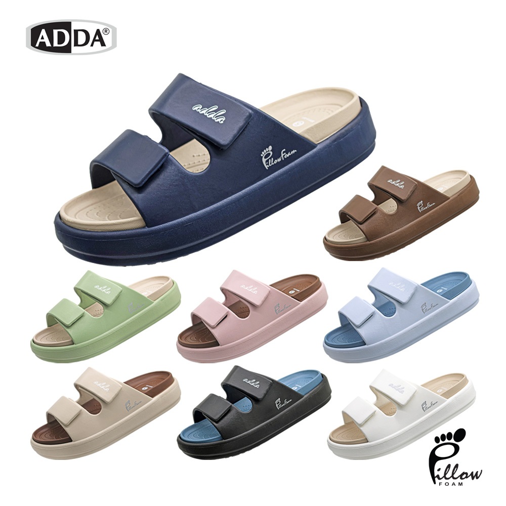 ADDA Pillow Foam รองเท้าแตะ รองเท้าลำลองแบบสวม สำหรับผู้หญิง รุ่น 5PF11W1  (ไซส์ 4-6)