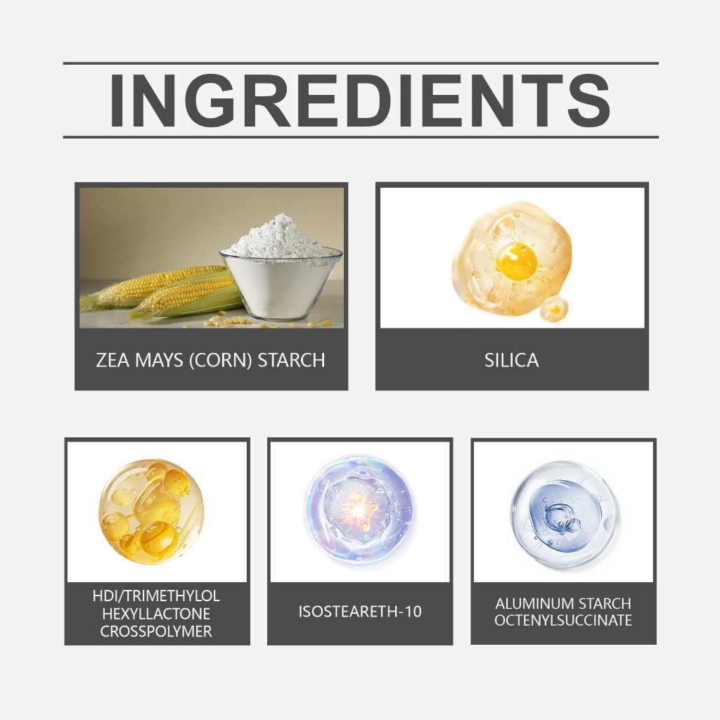 East Moon ผงจัดแต่งทรงผม 23g เพิ่มโวลุ่ม ควบคุมความมัน ผงเพิ่มโวลลุ่ม แป้งแมตต์ สำหรับจัดเเต่งทรงผม - รูปที่ 7