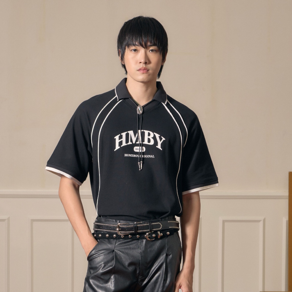 ❗️[ส่งด่วน กทม. 4 ชม.]❗️HOMEBOY เสื้อกีฬาคอปก รุ่น HB.CAVE.IN.ME.JERSEY