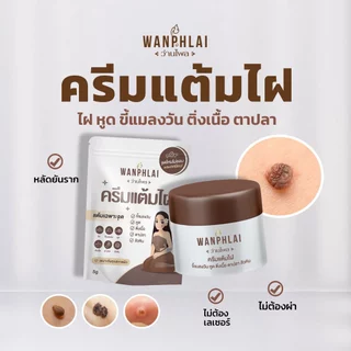 ครีมแต้มไฝ ว่านไพล ขี้แมลงวัน ติ่งเนื้อ หูด ตาปลา แก้ปัญหา สิวหิน ครีมกำจัดไฝว่านไพล ไฝ หูด จี้ไฝ แต้มไฝ ขนาด 5 กรัม