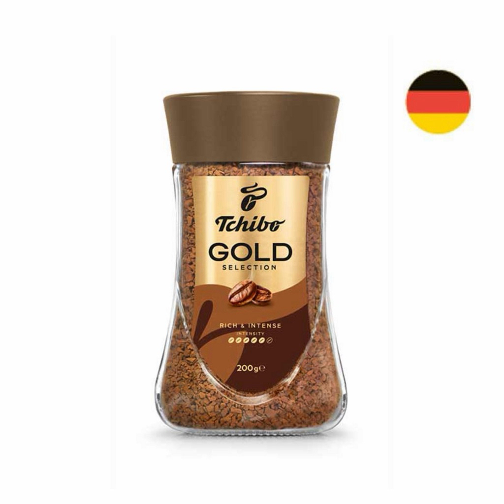 ทชิโบ โกลด์ ซีเล็คชั่น กาแฟสำเร็จรูป 200กรัม / Tchibo Gold Selection Instant Coffee 200g.