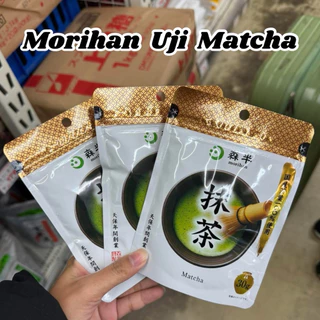 มัทฉะ Morihan Uji Matcha (เกรดพิธีการ 30g ซองเขียวอ่อน) แท้ จากญี่ปุ่น
