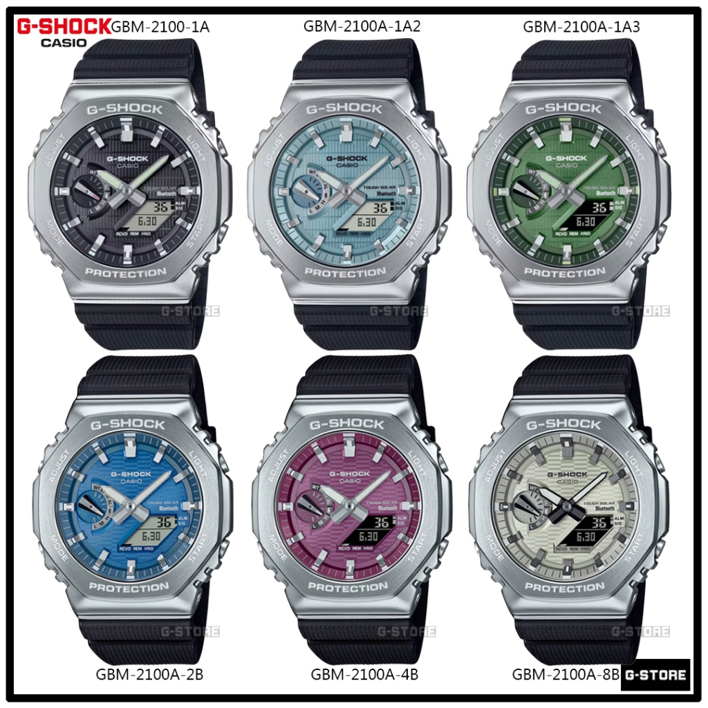 G-SHOCK รุ่น GBM-2100-1 | GBM-2100-2B | GBM-2100-1A3 ของแท้รับประกัน 1 ปี GBM-2100 GBM2100