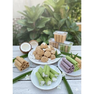 แป้งขนมทองม้วน(กึ่ง)สำเร็จรูป แป้งเดียวจบ ครบทุกทองม้วน (แป้งนิ่ม ม้วนง่าย เติมแค่น้ำเปล่า) ขนาด 1000 กรัม