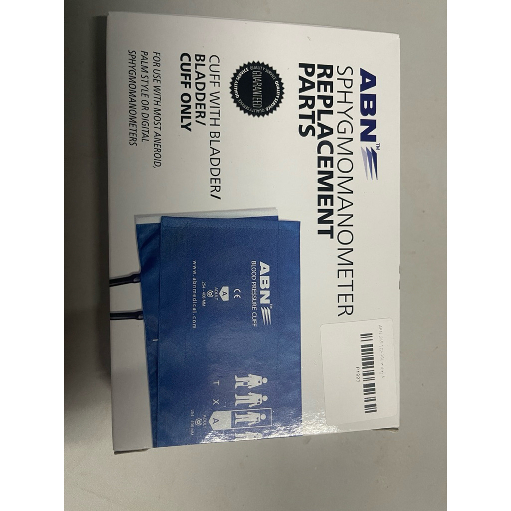 ABN ผ้าพันแขนเด็ก เด็กทารก CUFF แบบสายเดี่ยว อะไหล่เครื่องวัดความดัน