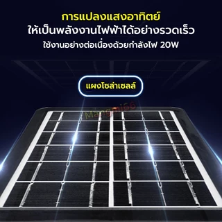 แผงโซล่าเซลล์ กำลังไฟ 12V ใช้พลังงานแสงอาทิตย์ ชาร์จขณะตากแดด solar cell หัวชาร์จ5in1 รุ่น HL-255