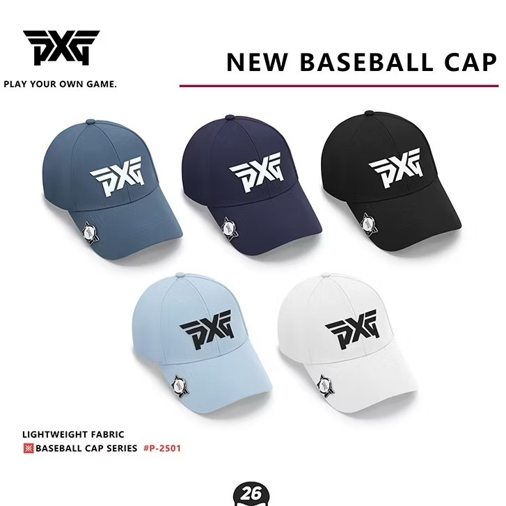 หมวกกอล์ฟมีมาร์ค PXG golf hat With Golf Ball Marker