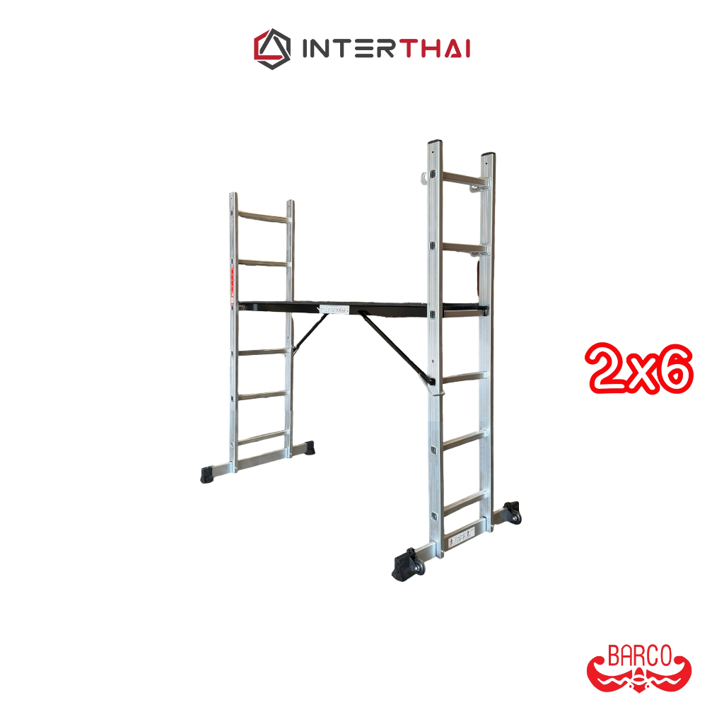 BARCO บันไดนั่งร้าน อเนกประสงค์ 2x6