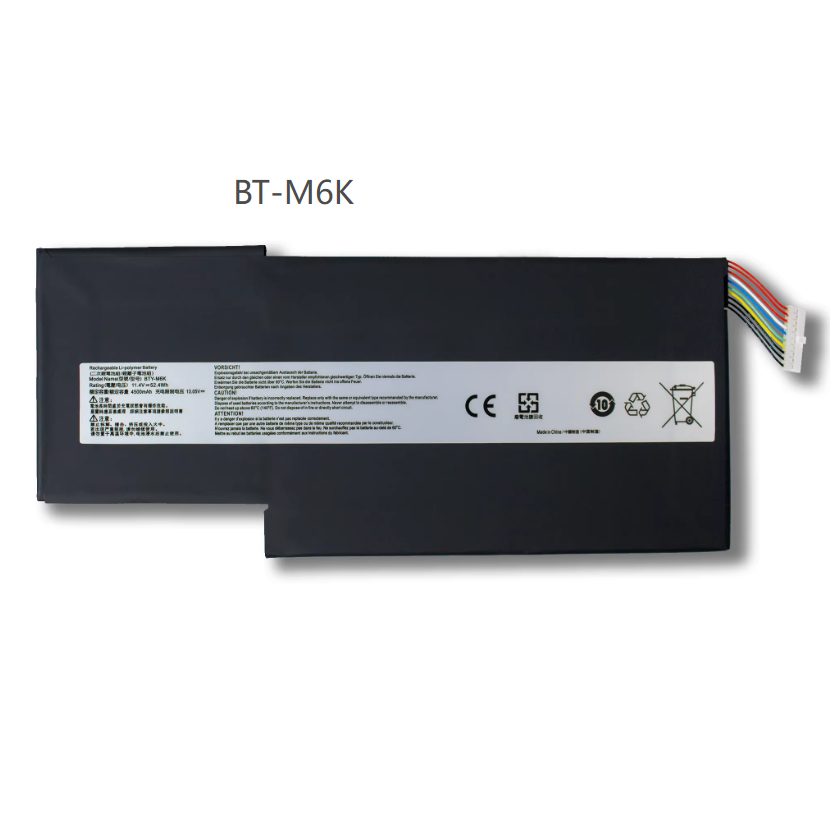 แบรนด์ใหม่สำหรับไมโครสตาร์ GS63VR GS73VR GS43VR MS-16K3 BTY-M6K แบตเตอรี่แล็ปท็อป