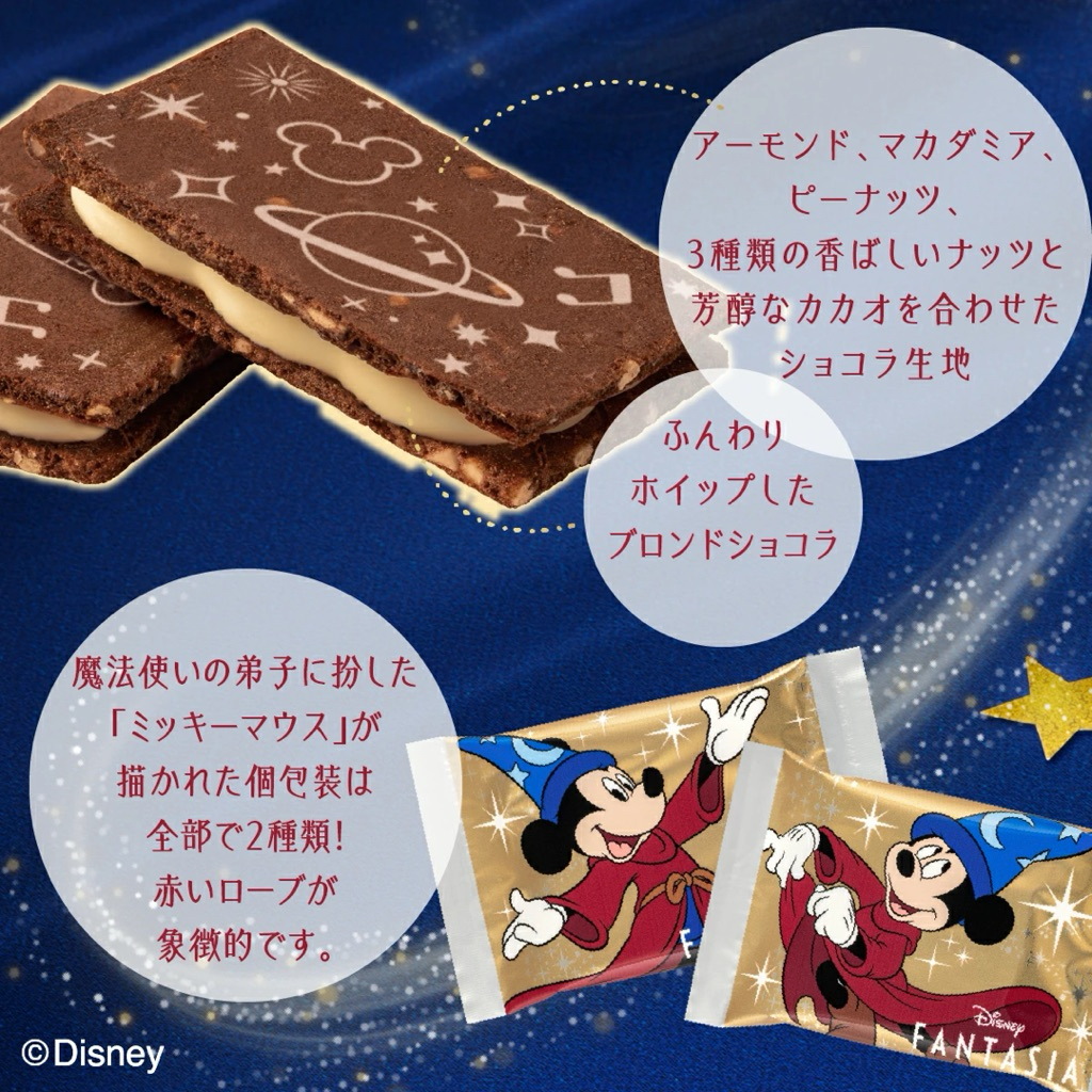 ‼️ร้านนี้ถูกที่สุด‼️Tokyo Disney  x Tokyo Banana คุกกี้ Langue de Chat รสช็อกโกแลตมีความนุ่มละมุน กลิ่นหอมหวานกำลังดี - รูปที่ 2