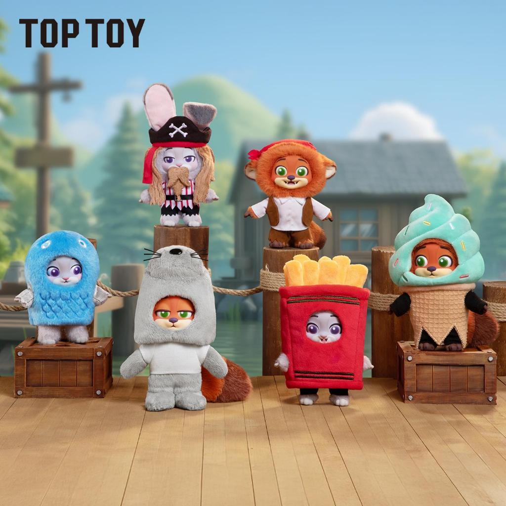 [ พร้อมส่ง] พวงกุญแจ TOPTOY x Zootopia Nick & Judy Best Undercover