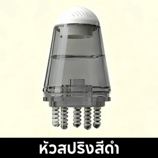VOVOVA อุปกรณ์ทายาบนหนังศีรษะ 6ml Roller Ball ดีไซน์แบบแปรงนวด ตัวช่วยสำหรับทายาบนหนังศรีษะ