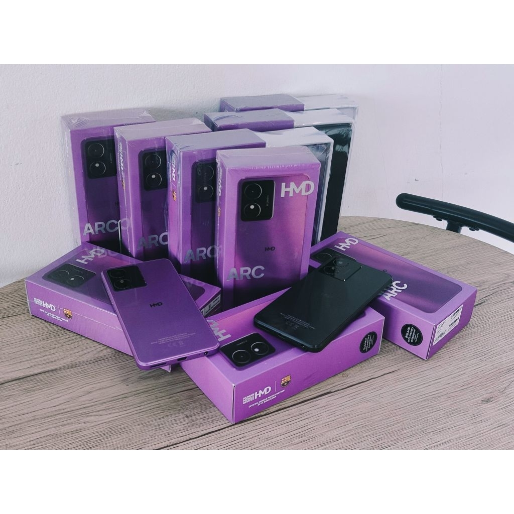 HMD ARC สมาร์ทโฟนราคาประหยัด (4/64) แบตเตอรี่ 5000mAh จอ 6.52"