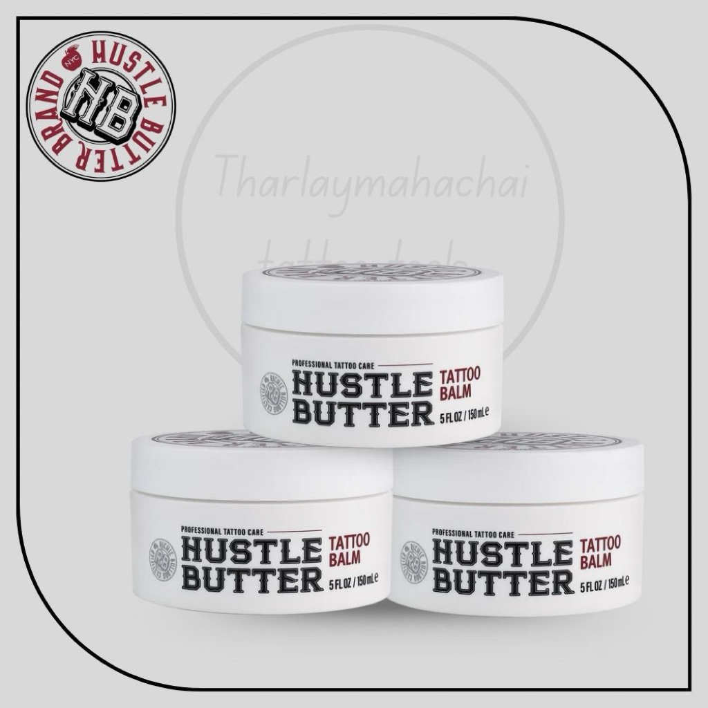 Hustle Butter Deluxe Tattoo Balm 150ml, 5oz)ดูแลรอยสักให้สวยชัด ผิวนุ่ม ตั้งแต่วันแรกและตลอดไป[EXP 2