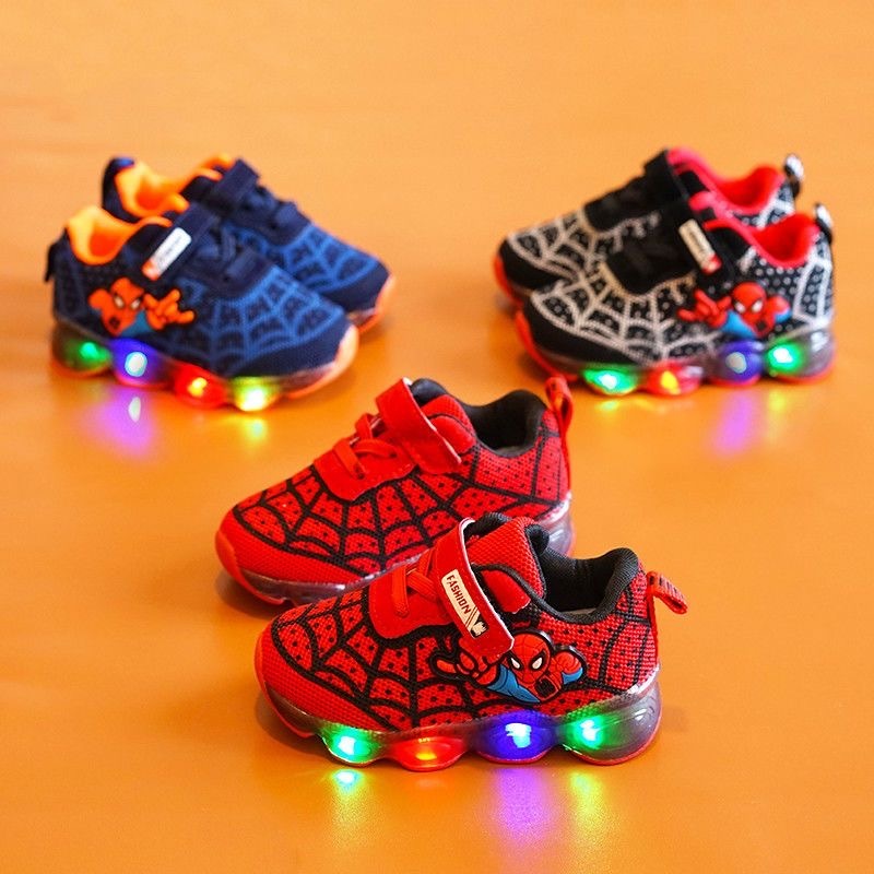 Bright Sports Shoes for Kids, Men's Casual Shoes, Breathable Mesh Shoes for New Kids ,  Kids Anti-Sl