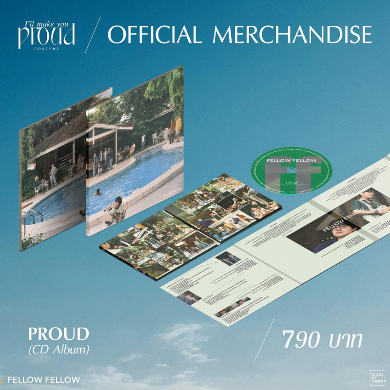 Fellow Fellow : PROUD CD ALBUM