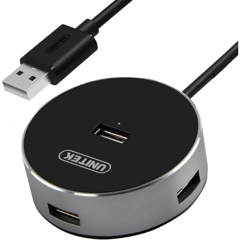 HUB USB3.0 Unitek Y-3197BBK USB  4 Port สายยาว1.2เมตร ของแท้ (พร้อมส่ง)