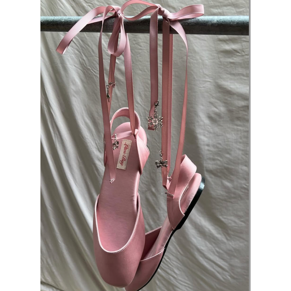 Lovebug - Noel pink satin