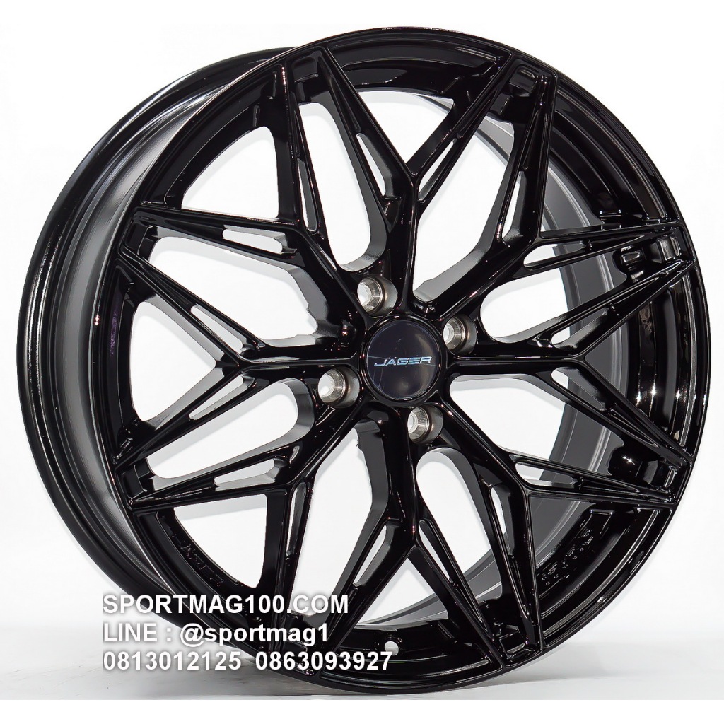 ล้อแม็กซ์ Lenso JAGER Buck JPB ขอบ17นิ้ว 4รู100 สีดำเงา กว้าง7นิ้ว Offset35 [22691]