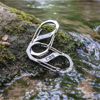 คาราบิเนอร์ ตะขอแขวนแคมป์ปิ้งแบบ 2 ทาง แพ็ค 3 ชิ้น CBSCarabi…