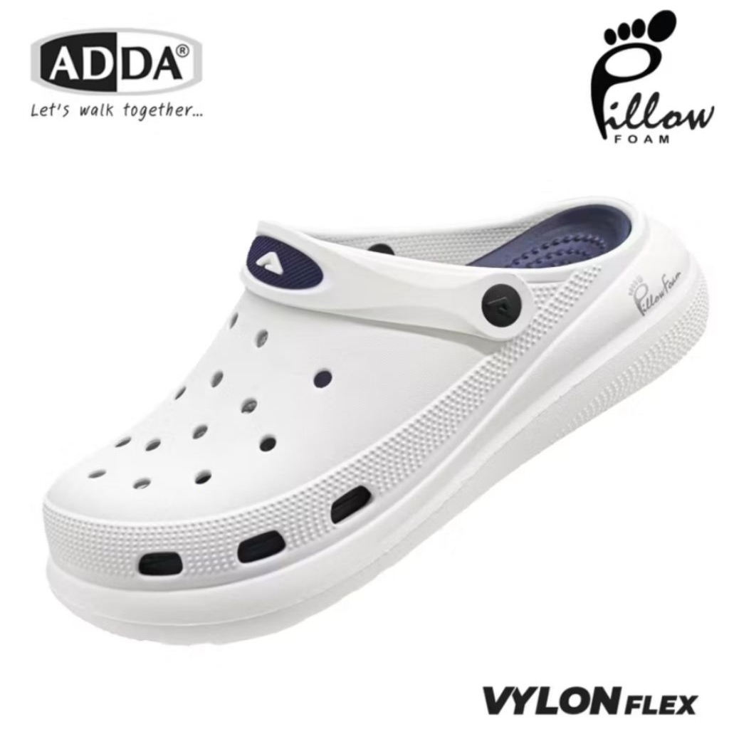 💥ส่งฟรี💥Adda Pillow foam รุ่น5PF10/5/5PF06 รองเท้าหัวโต/รองเท้าสวมชาย นุ่มมาก ไซส์7-10