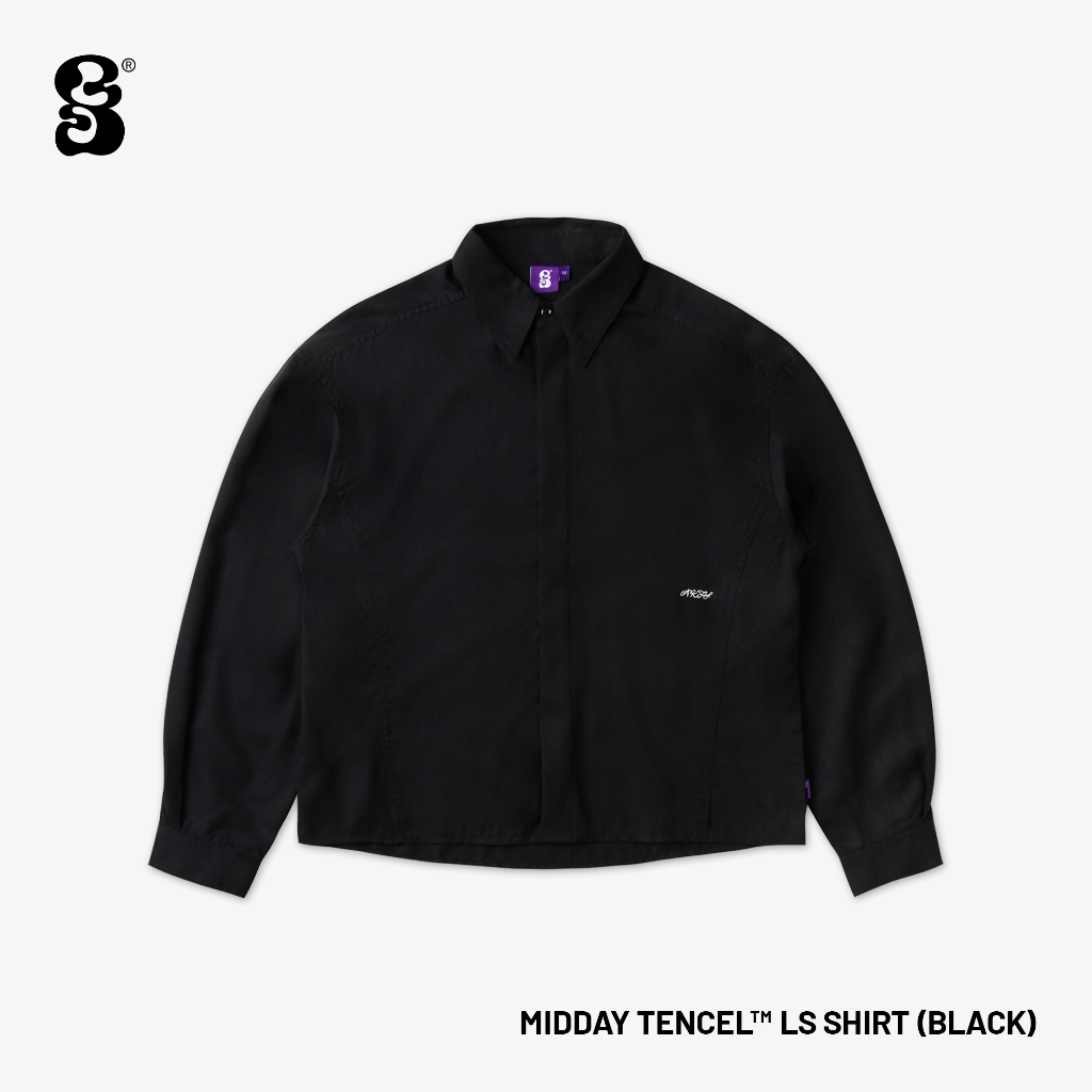 AKFS - MIDDAY LS SHIRT (BLACK)