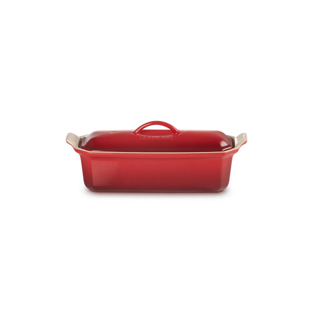 ถาดอบเซรามิค มีฝาปิด HERITAGE 1.1L TERRINEW/LIDDED CERISE