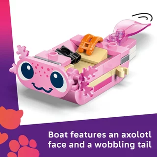LEGO Friends 42681 Axolotl Adventure Boat (95pcs.), Building Blocks, Kids Toy