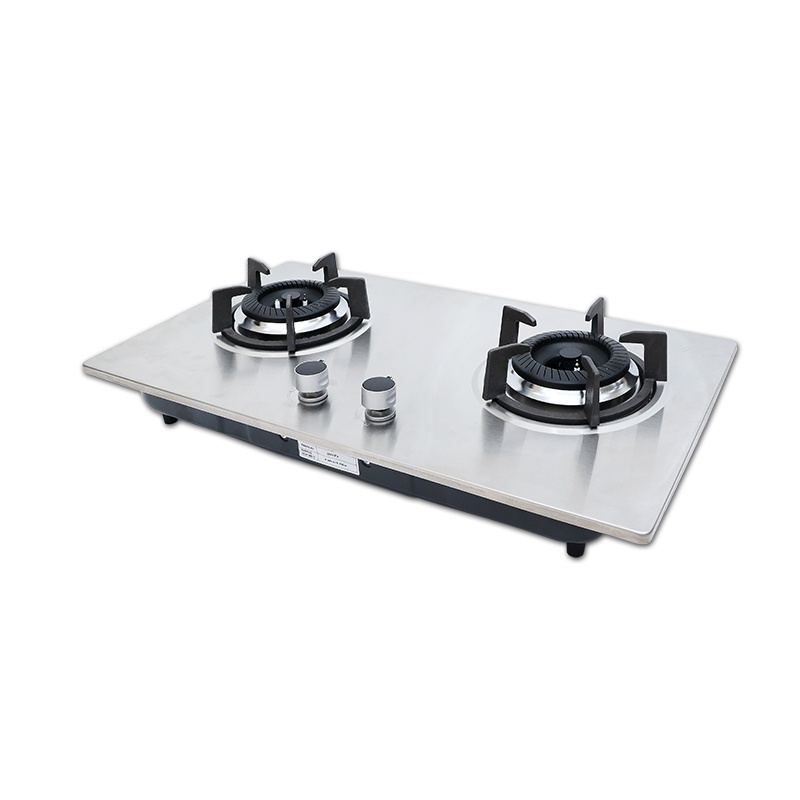 Kashiwa เตาแก๊สหัวคู่ รุ่น Q-5100 แบบฝัง หน้าสแตนเลส หัวเปลวคู่ - รูปที่ 2