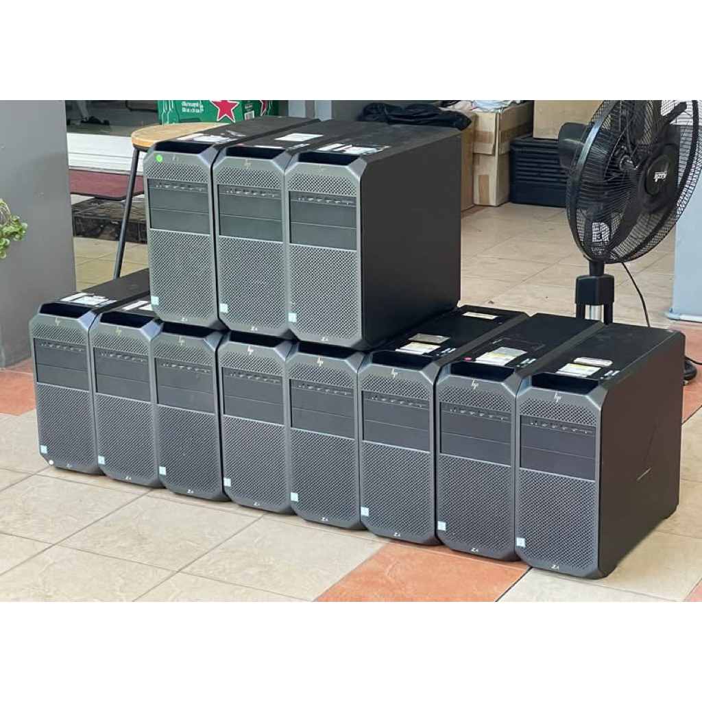 HP Z4 G4 Workstation Xeon W-2145 SSD256GB+HD1TB RAM32GB Quadro M2000/P4000(8GB DDR5) สำหรับงานตัดต่อ