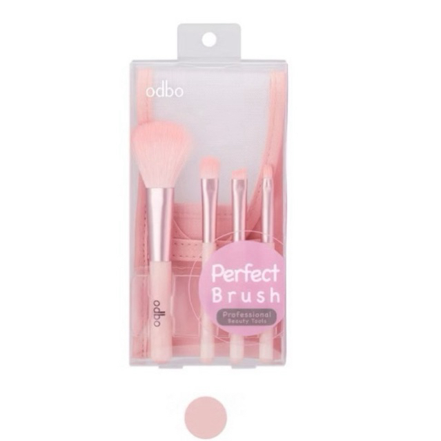 Odbo โอดีบีโอ เพอร์เฟค บรัช 4 ชิ้น OD838